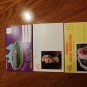 3 Vintage Souvenir POSTCARD FOLDER Stone Mountain- Cherokee Indian-The Hermitage