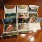 3 Vintage Souvenir POSTCARD FOLDER Stone Mountain- Cherokee Indian-The Hermitage
