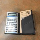 Texas Instruments TI 35 Scientific Calculator Constant Memory
