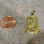 Vintage Art Deco Solid Brass Embossed Pendant ART