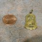 Vintage Art Deco Solid Brass Embossed Pendant ART