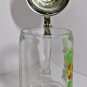 GATOR LAGER (The Beer with a Bite!) Painted Print Clear Glass Stein with Lid