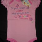 Baby Essential "Pretty as mommy" Pink Romper