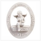 CHERUB 'WELCOME' PLAQUE  #34877
