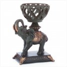 LUCKY ELEPHANT CANDLEHOLDER  32176