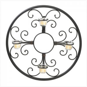 CIRCULAR WALL CANDLEHOLDER   37602