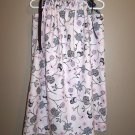 Pink and black flowers pillowcase dress