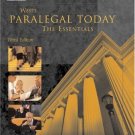 West Paralegal Today: The Essentials 3rd by Roger Miller 1401824293