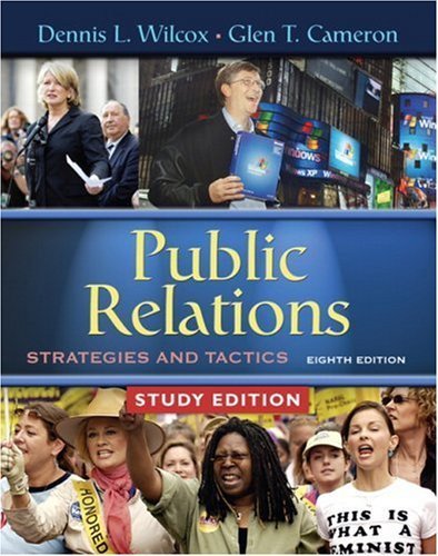 Public Relations: Strategies And Tactics, 8th Study Edition By Dennis L ...