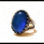 Color Changing Prong Sterling Silver Mood Ring Unusual