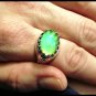 Color Changing Sterling Silver Mood Ring Unusual Prong Design