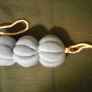 Massage shower puff, blue