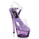 Kiss 6" Stiletto Heel Ankle Strap Tinted Platform Sandal      000738F-KISS208T WS