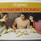 Scrabble Crossword Dominoes Family Game Vintage 1975 Collectible