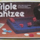 Deluxe Triple Yahtzee Family Game Dice Strategy Vintage 1978