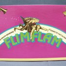 FlimFlam Board Game 1990 Fact Bluffing Family Fun Rare Complete Mint