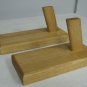 Ash - wood display / photo stand "full size"  no holes