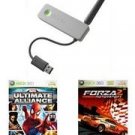 Xbox 360 Holiday Gifts Package - Xbox 360 Wireless Networking Adapter and 2 Great Games
