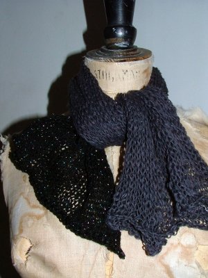 Gorgeous knitted SHAWL SCARF fabulous gift!