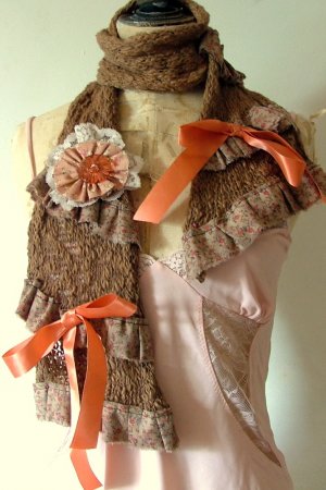 GETTING READY FOR WINTER... Gorgeous hand dyed scarf