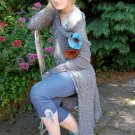 Stunning made to measure hand dyed cardigan