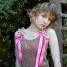 Beautiful handmade knitted corset