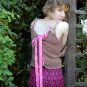 Beautiful handmade knitted corset