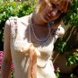 Beautiful handmade knitted corset