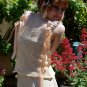 Beautiful handmade knitted corset