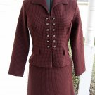 Women's 2-Piece Career Suit Skirt Jacket Size 9/10
