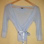 EXPRESS light blue wrap  S