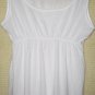 BABYDOLL top white! size M