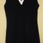 HOODED navy blue bathing suit cover or mini dress