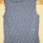 THE LIMITED blue sleeveless top x-small