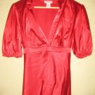 CANDIE'S brilliant red shirt