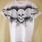 NWT Rhinestone studded skull T-shirt size M