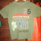 OSHKOSH green screen SURF t-shirt size 5