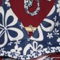 Hibiscus flowered swim suit Size xs 4-5