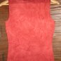 FUN! deep red 'go out' top w/ sparkly design