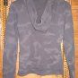 BUFFALO plunging V-neck pull over with hood