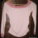 FOREVER 21 Pink 3/4 sleeve boat neck