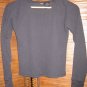 Black long sleeve thermal look   S