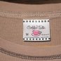 COFFEE TALK Long sleeved light brown shirt  M
