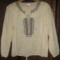 Anne Taylor Loft Peasant style shirt