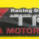 TOYOTA RACING DEVELOPMENT "TRD" MOTOR SPORTS ALUMINUM EMBLEM BADGE STICKER