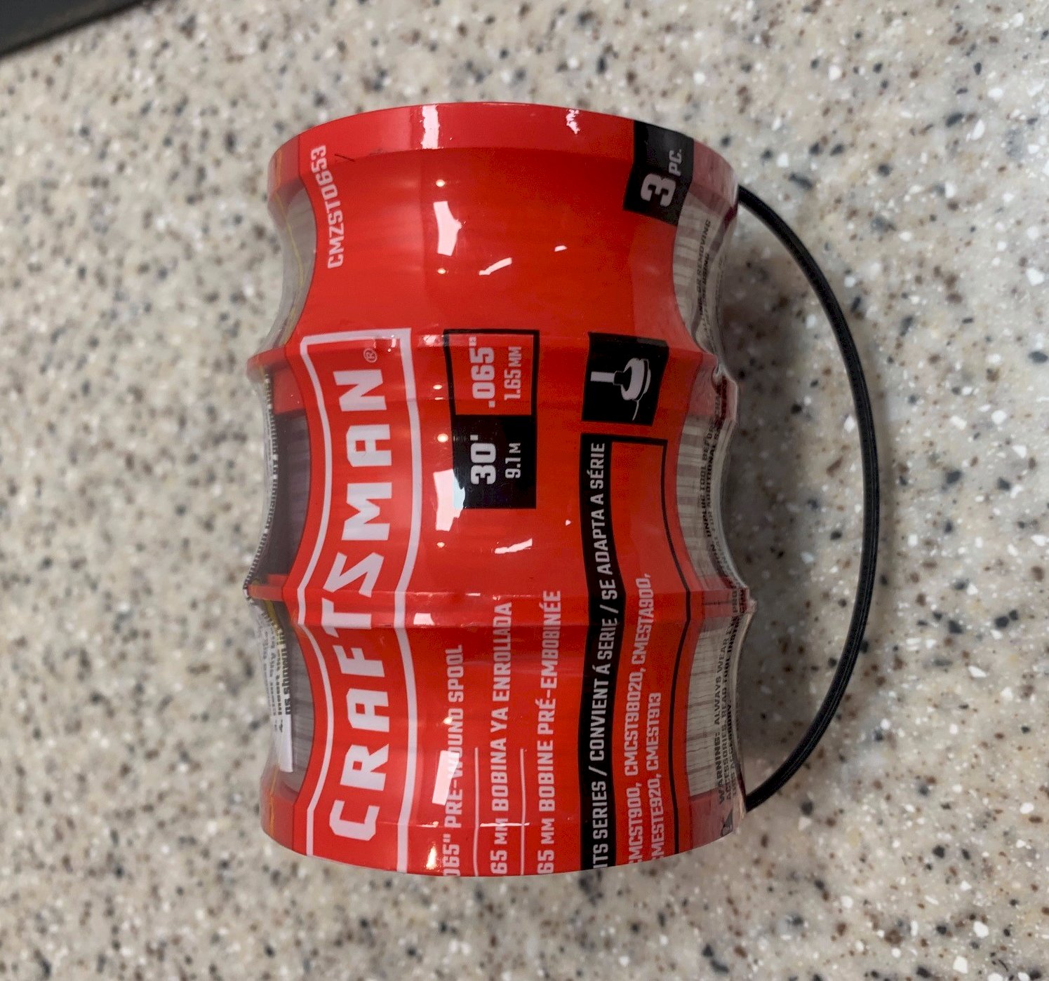 Genuine Craftsman 0.065" 30 Ft Rotary String Trimmer Line Weed Wacker