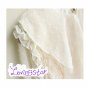 White Top with chiffon sleeve and neckline
