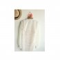 White Top with chiffon sleeve and neckline