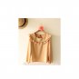 Bronze Top with Butterfly Neckline