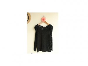 Black Lace Top